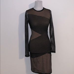 BGBGMAXAZRIA Netted Dress
